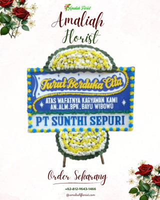 Papan Bunga Duka di Nias Barat
