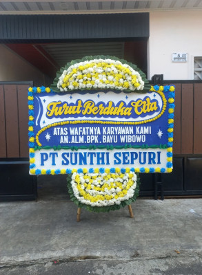Papan Bunga Duka di Nias Barat