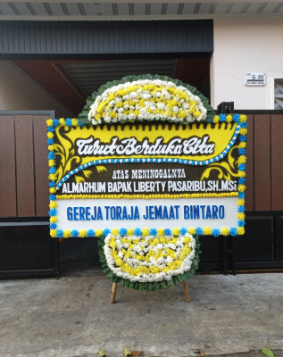 Papan Bunga Duka di Nias Barat
